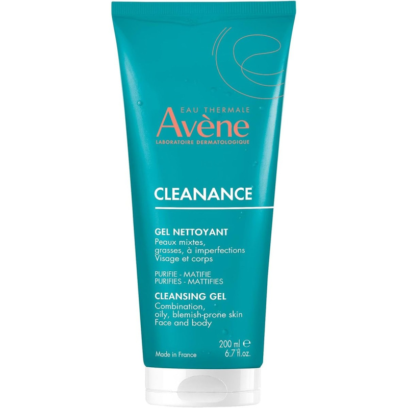 Avène Cleanance Cleansing Gel čisticí gel pro mastnou pleť se sklonem k akné 200 ml