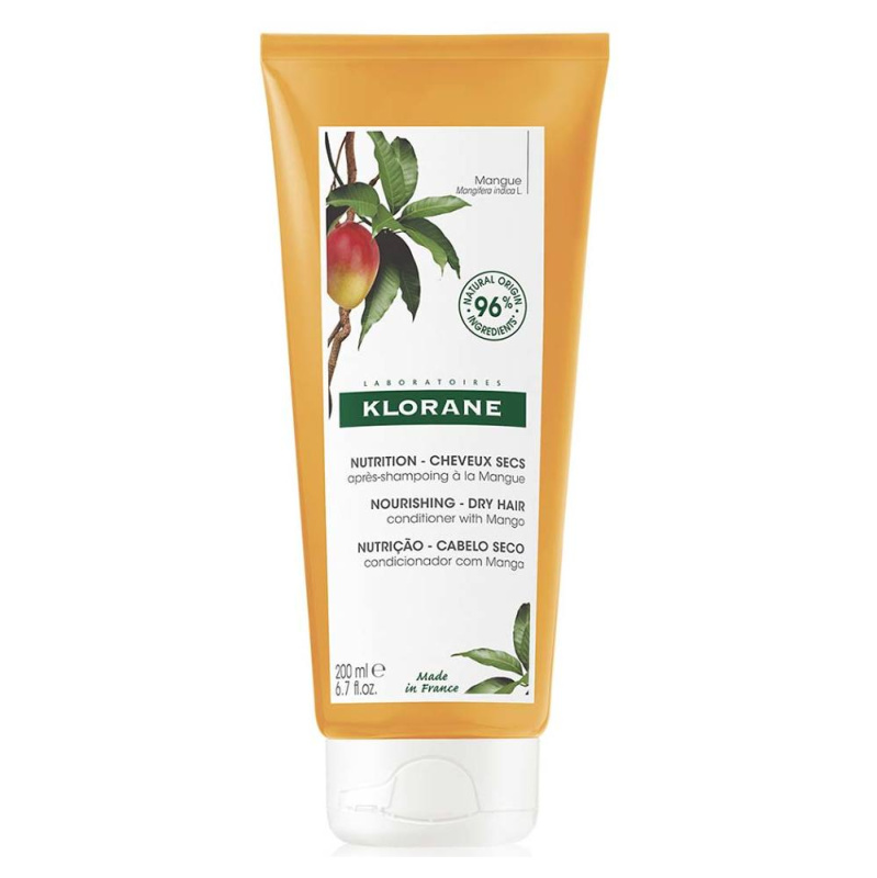 Klorane Mango Nourishing Conditioner Dry Hair vyživující balzám pro suché vlasy 200 ml