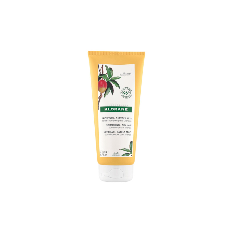 Klorane Mango Nourishing Conditioner Dry Hair vyživující balzám pro suché vlasy 200 ml