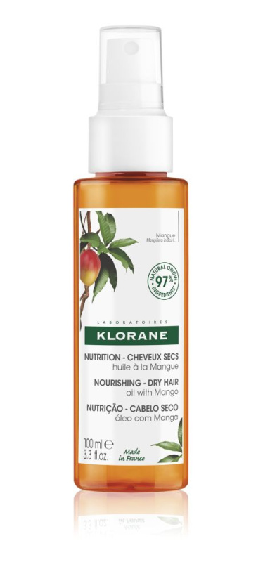 Klorane Mango vyživující olej na vlasy 100 ml