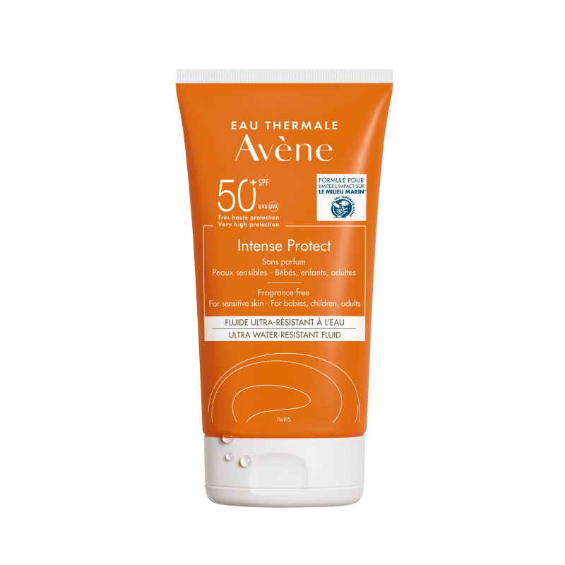 Avène Sun Intense Protect Ultra Water-Resistant Fluid ochranný fluid SPF 50+ 150 ml