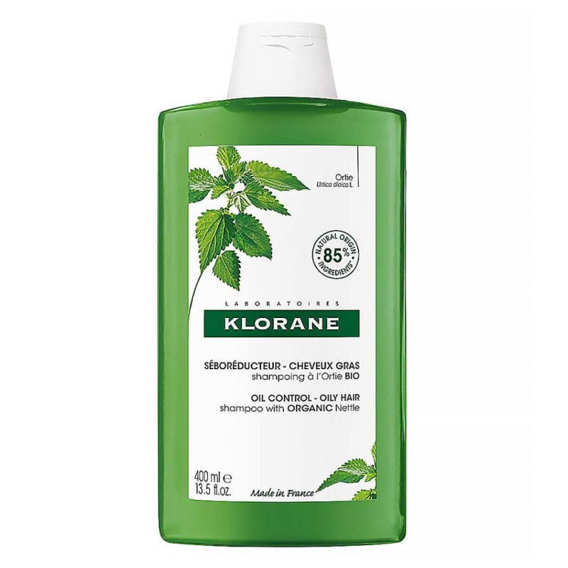 Klorane Kopřiva čisticí šampon na mastné vlasy 400 ml