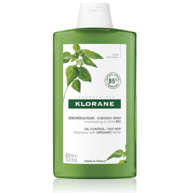 Klorane Kopřiva čisticí šampon na mastné vlasy 400 ml