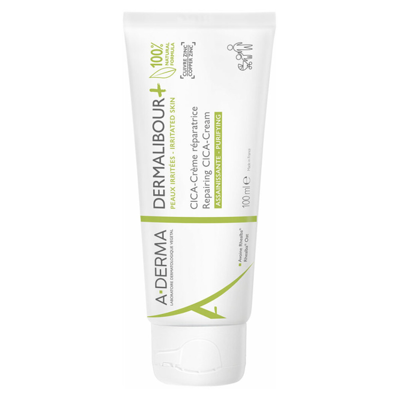 A-Derma Dermalibour+ regenerační krém pro podrážděnou pokožku 100 ml