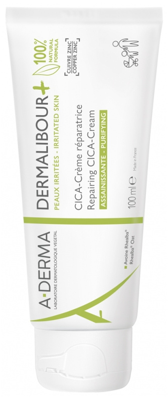A-Derma Dermalibour+ regenerační krém pro podrážděnou pokožku 100 ml