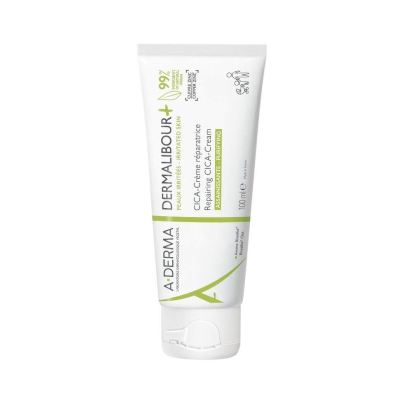 A-Derma Dermalibour+ regenerační krém pro podrážděnou pokožku 100 ml