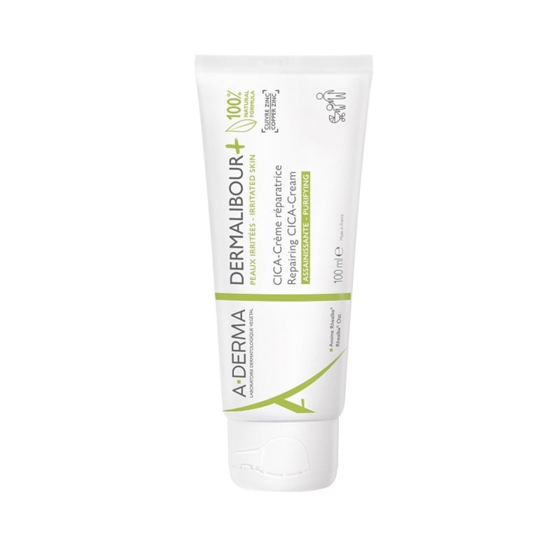 A-Derma Dermalibour+ regenerační krém pro podrážděnou pokožku 100 ml
