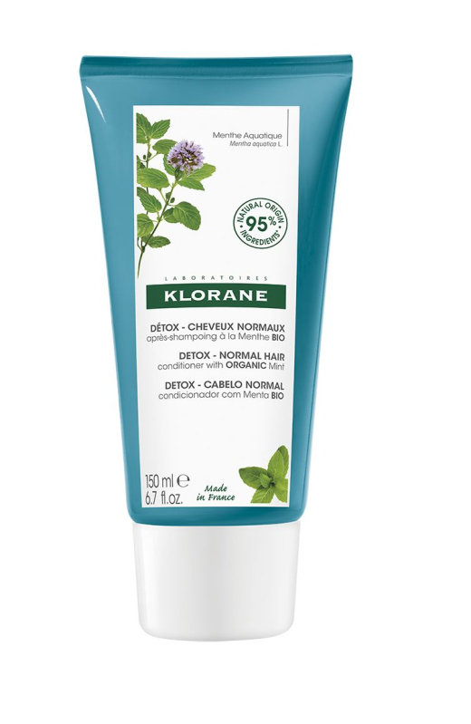 Klorane Bio Máta Vodní ochranný balzám na vlasy 150 ml