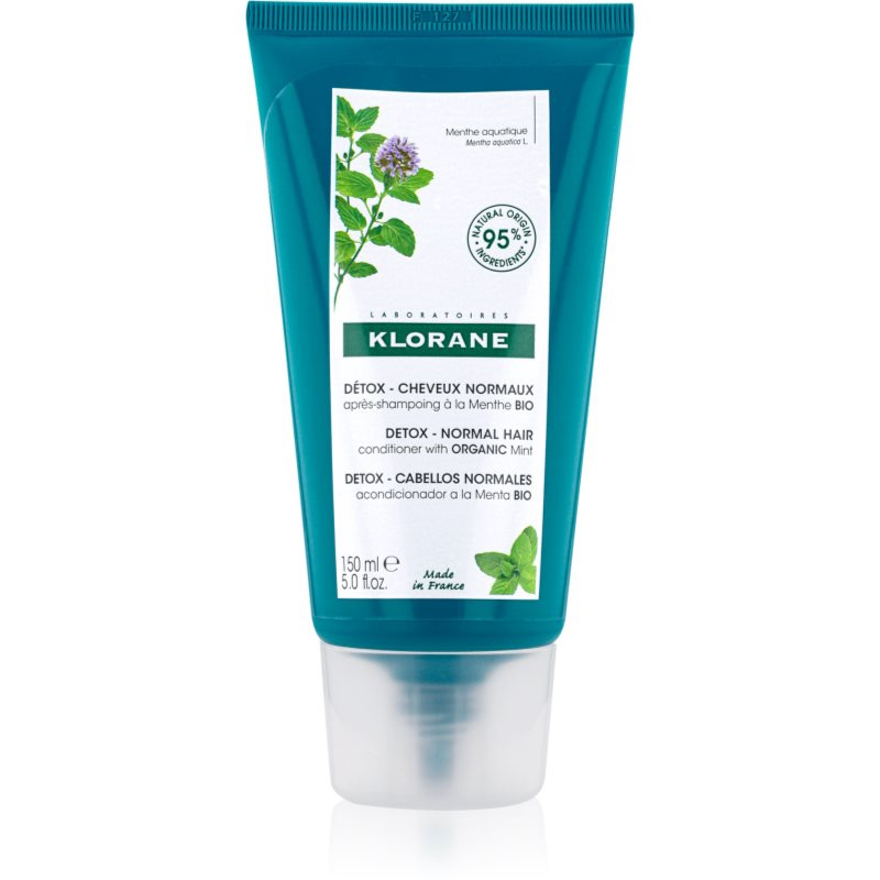 Klorane Bio Máta Vodní ochranný balzám na vlasy 150 ml