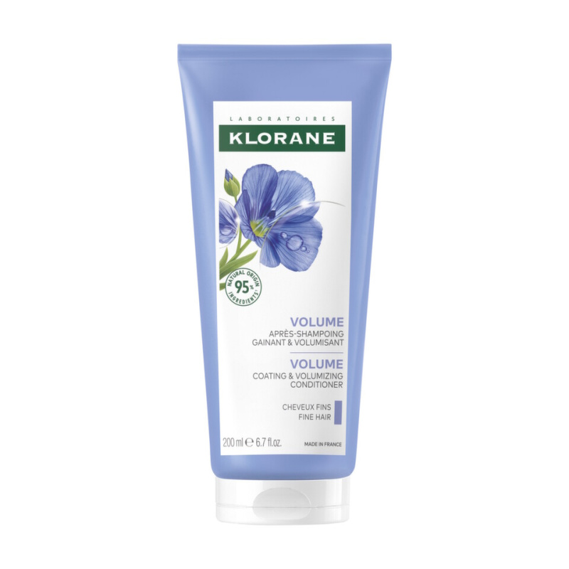 Klorane Len kondicionér pro jemné a zplihlé vlasy 200 ml