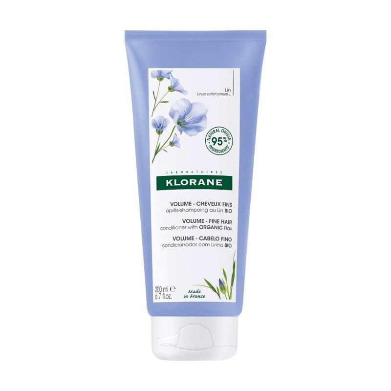 Klorane Len kondicionér pro jemné a zplihlé vlasy 200 ml