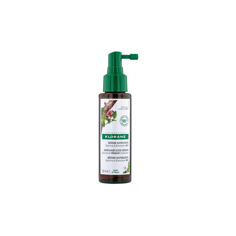Klorane Chinin & Bio Protěž Alpská posilující sérum proti vypadávání vlasů 100 ml
