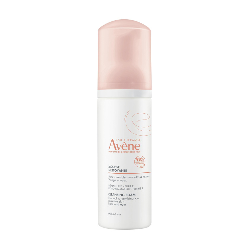 Avène Skin Care čisticí pěna pro normální až smíšenou pleť 150 ml