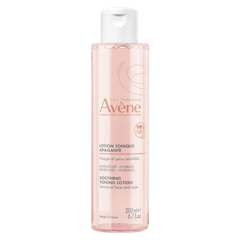 Avène Soothing Toning Lotion zklidňující tonikum pro citlivou pleť a oči 200 ml