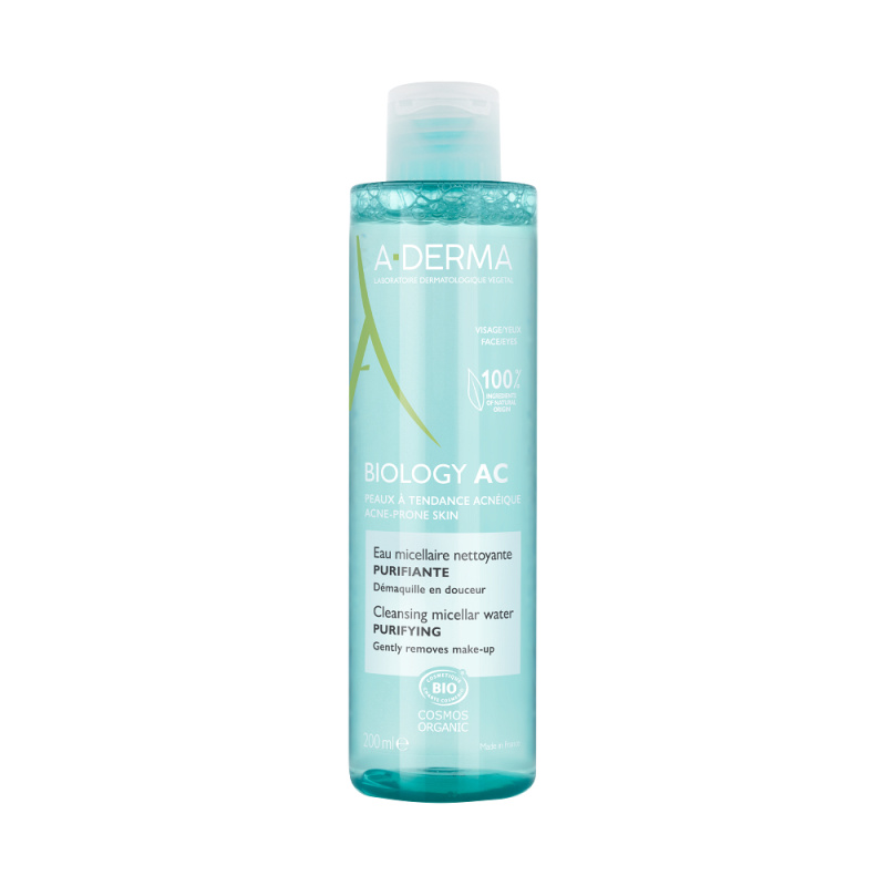 A-Derma Biology AC čisticí micelární voda 200 ml