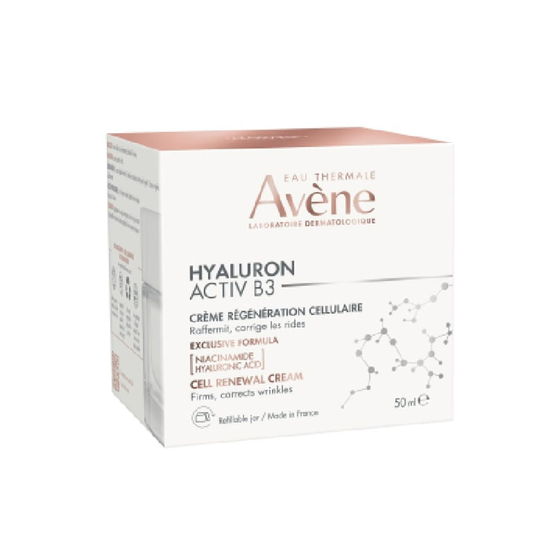 Avène Hyaluron Activ B3 Cell Renewal Cream krém pro obnovu pleťových buněk 50 ml