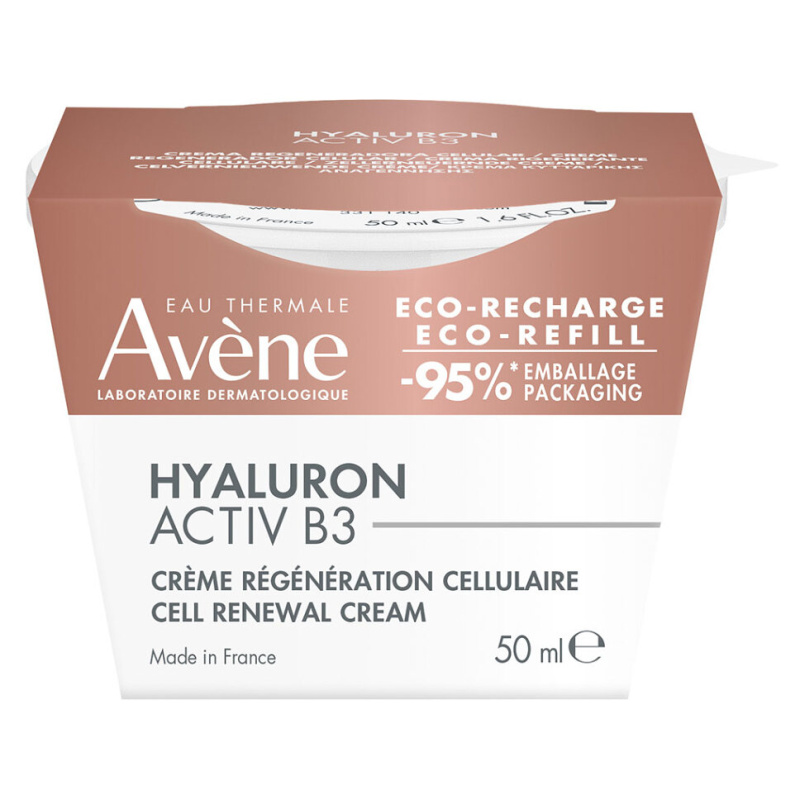 Avène Hyaluron Activ B3 Cell Renewal Cream krém pro obnovu pleťových buněk náhradní náplň 50 ml