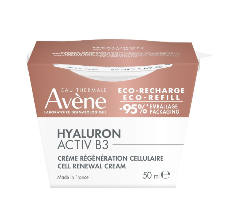 Avène Hyaluron Activ B3 Cell Renewal Cream krém pro obnovu pleťových buněk náhradní náplň 50 ml