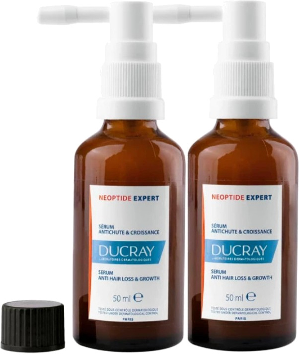 Ducray Neoptide Expert cílená péče proti vypadávání vlasů pro růst vlasů a posílení od kořínků 2x50 ml