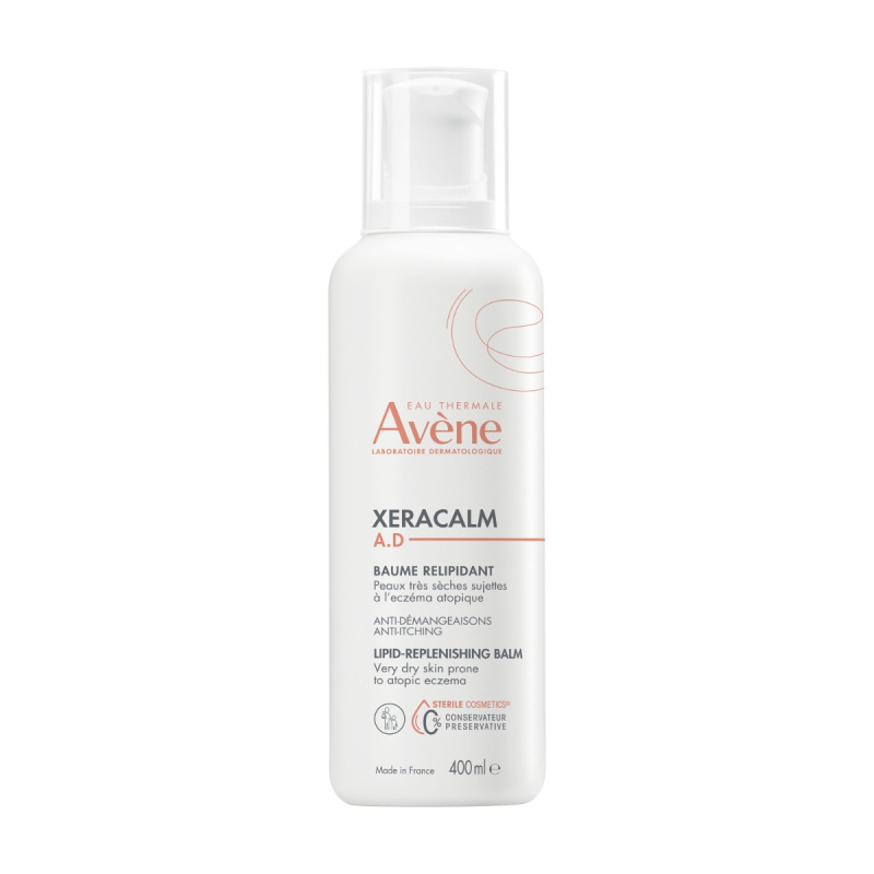 Avène XeraCalm A.D. Lipid-replenishing balm relipidační balzám pro velmi suchou citlivou a atopickou pokožku 400 ml