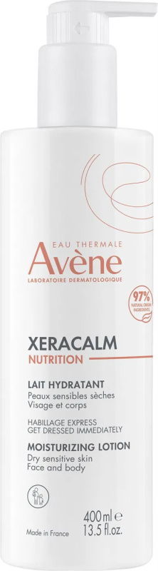Avène XeraCalm Nutrition hydratační mléko na tělo a obličej pro velmi suchou pokožku 400 ml