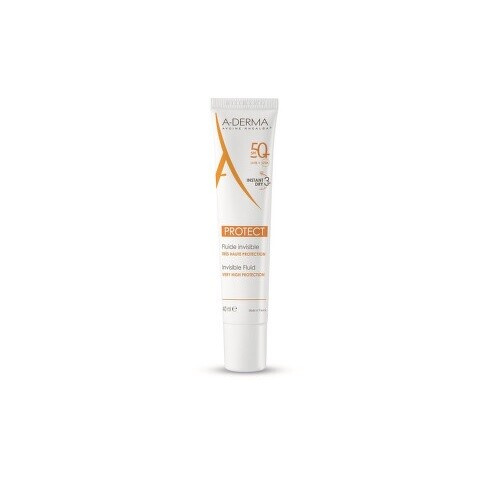 A-Derma Protect Invisible Fluid ochranný fluid SPF 50+ 40 ml