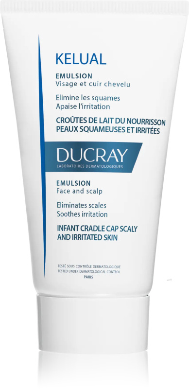 Ducray Kelual Emulsion emulze na mléčné krusty pro děti od narození 50 ml