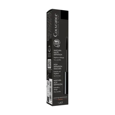 Avène Couvrance High Definition prodlužující řasenka pro citlivé oči odstín Black 7 ml