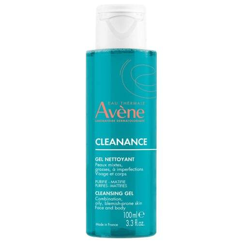 Avène Cleanance Cleansing Gel čisticí gel pro mastnou pleť se sklonem k akné 100 ml