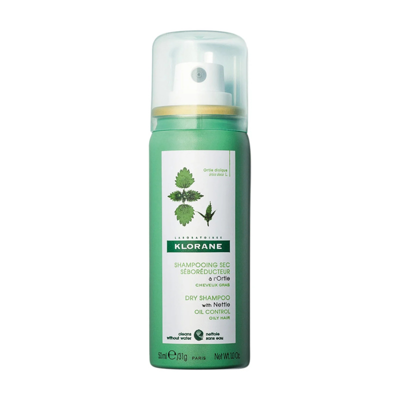 Klorane Suchý šampon na mastné vlasy Kopřiva (Dry Shampoo) 50 ml