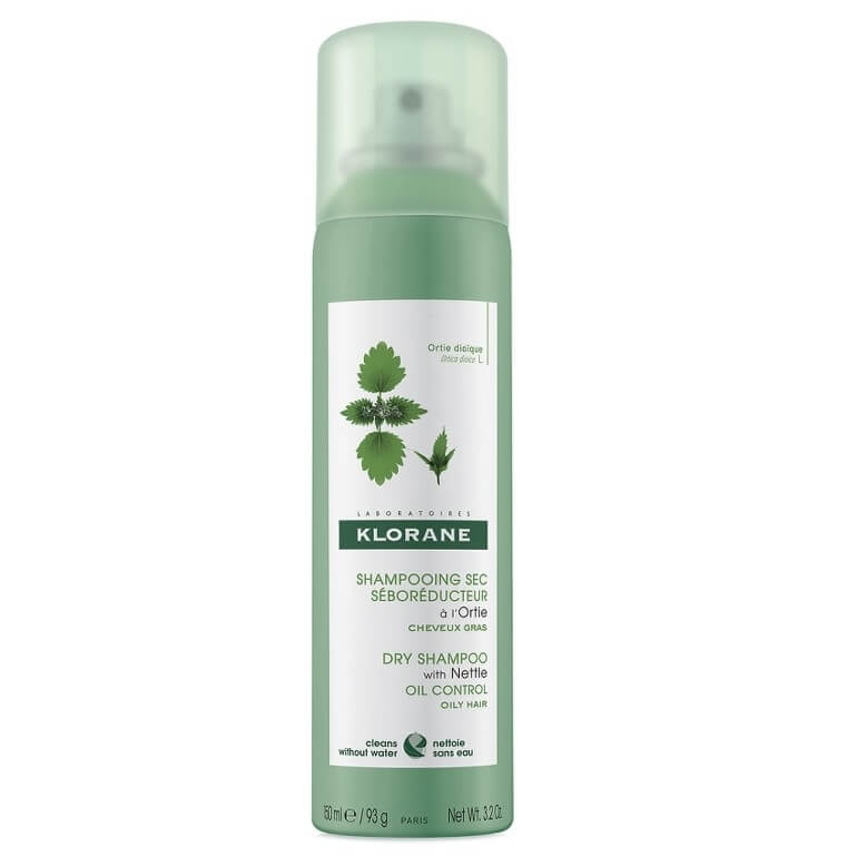 Klorane Kopřiva suchý šampon na mastné vlasy 150 ml