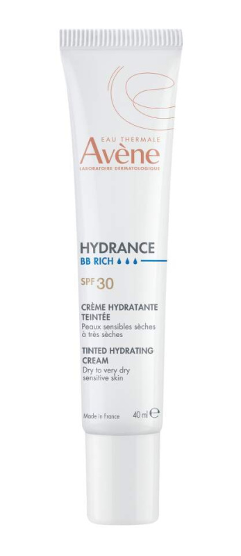 Avène Hydrance BB Rich Tinted Hydrating Cream tónovací hydratační krém SPF 30 40 ml