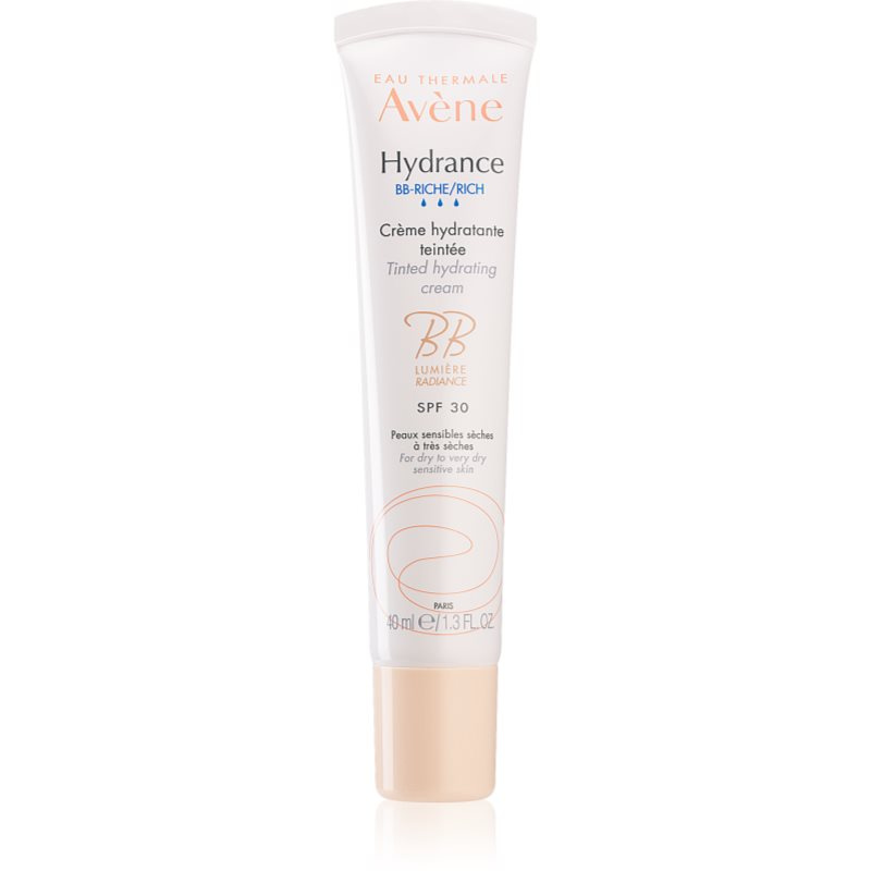 Avène Hydrance BB Rich Tinted Hydrating Cream tónovací hydratační krém SPF 30 40 ml