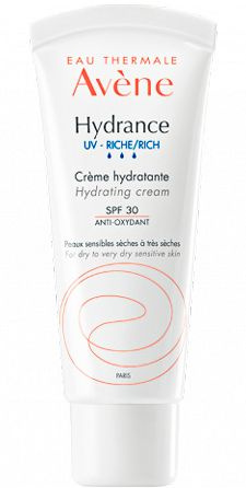Avène Hydrance UV Rich Hydrating Cream hydratační krém pro citlivou pleť SPF 30 40 ml