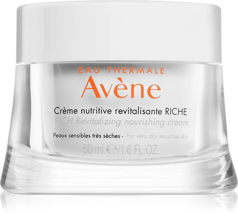 Avène Les Essentiels Rich Revitalizing Nourishing Cream bohatý výživný krém pro velmi suchou a citlivou pleť 50 ml