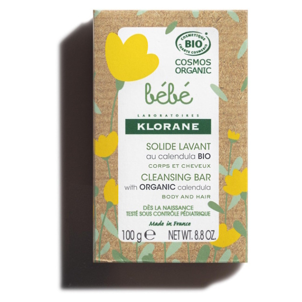 Klorane Bébé Calendula jemné mýdlo s měsíčkem lékařským 100 g