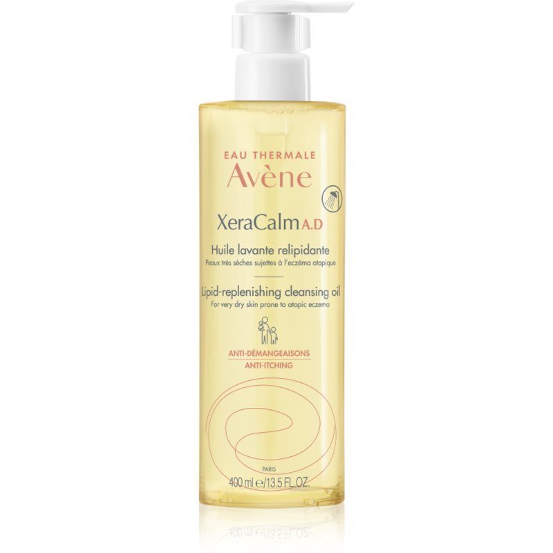 Avène XeraCalm A.D. Lipid-Replenishing Cleansing Oil relipidační mycí olej pro suchou a ekzematickou pokožku 400 ml
