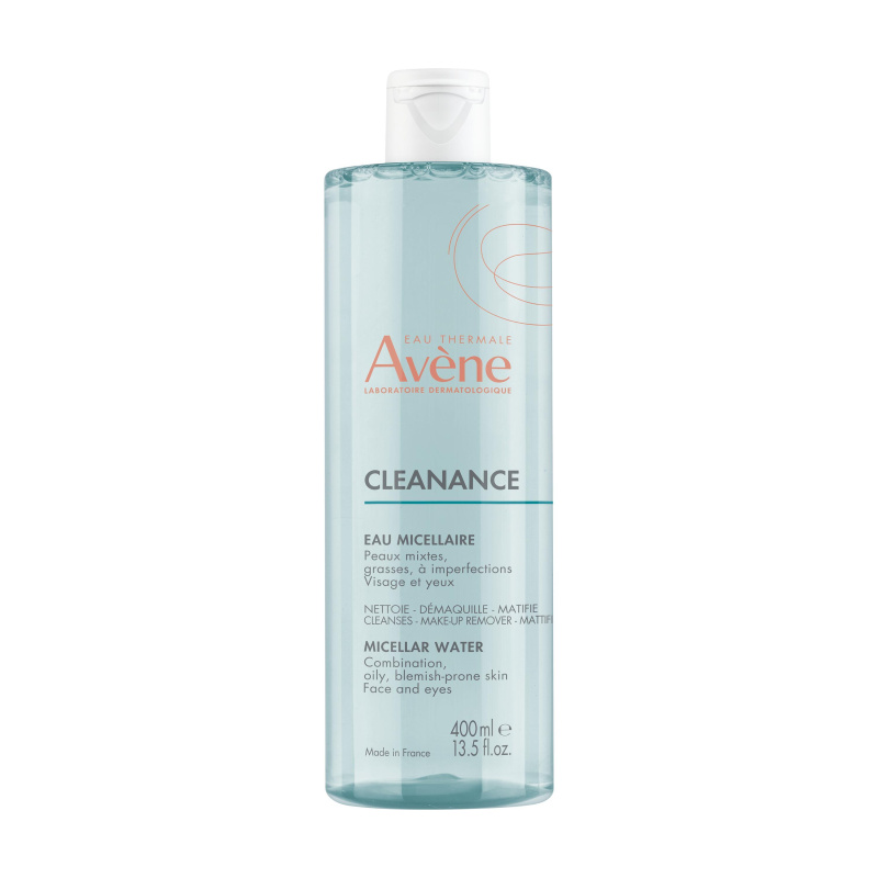 Avène Cleanance micelární voda pro mastnou a smíšenou pleť 400 ml