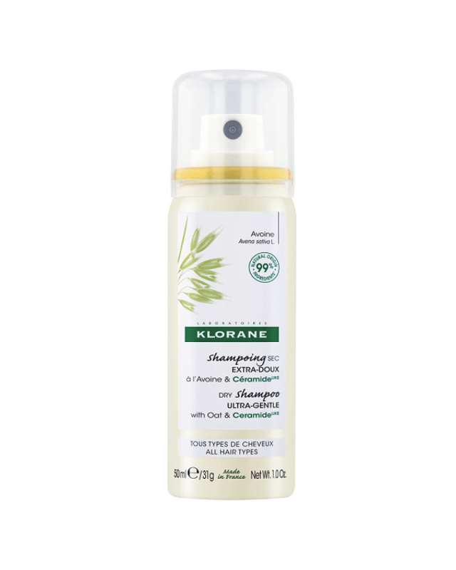 Klorane Oves jemný suchý šampon s ceramidy 50 ml