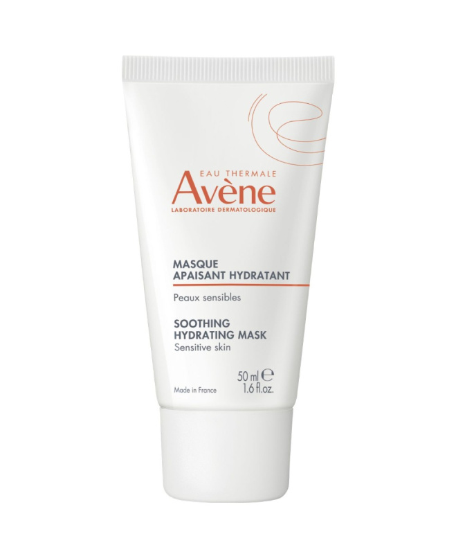 Avène Les Essentiels Soothing Moisture Mask zklidňující a hydratační maska pro citlivou pleť 50 ml