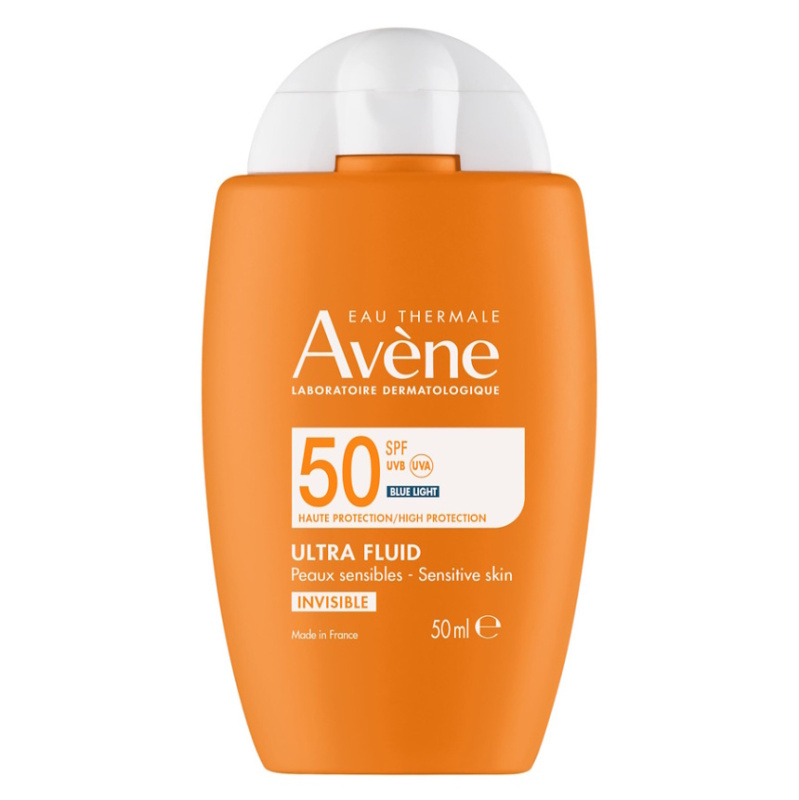 Avène Sun Ultra Fluid Invisible lehký ochranný fluid SPF 50 50 ml