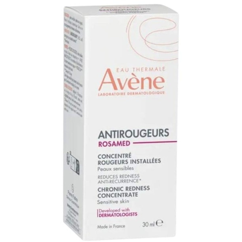 Avène Antirougeurs Rosamed Chronic Redness Concentrate krém proti zarudnutí a rozšířeným žilkám pro citlivou pleť 30 ml