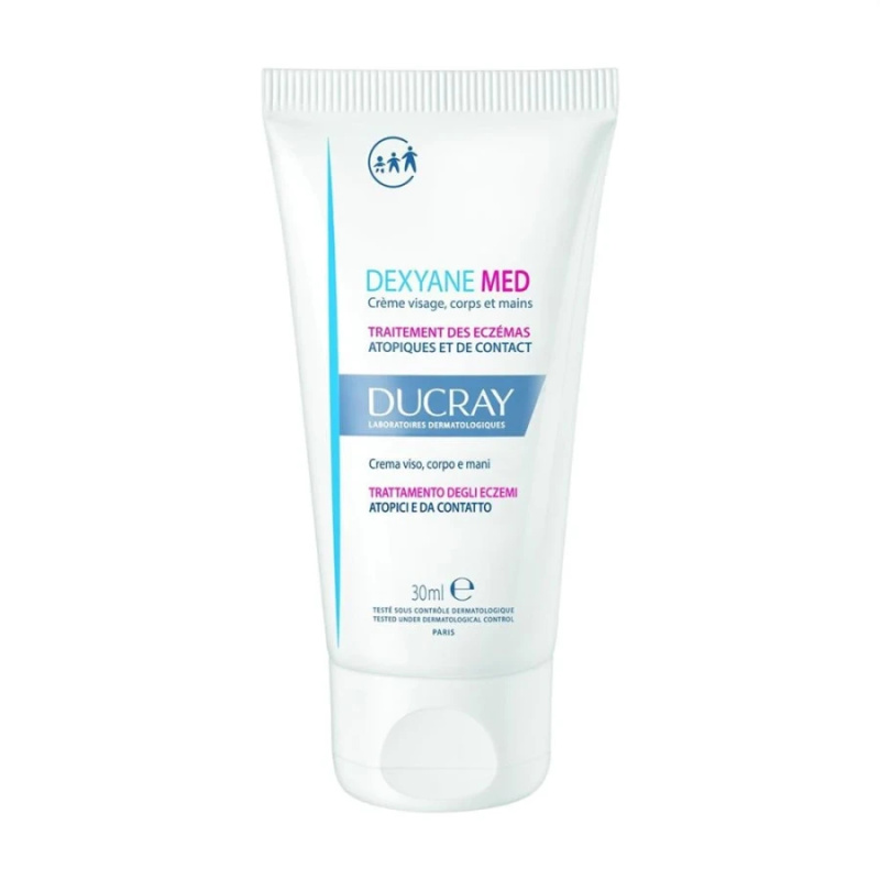 Ducray Zklidňující krém na obličej a tělo Dexyane MeD (Soothing Repair Cream) 30 ml