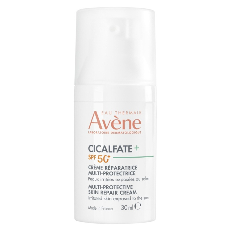 Avène Cicalfate+ Multi-Protective Skin Repair Cream obnovující a ochranný krém pro podrážděnou pokožku SPF 50+ 30 ml