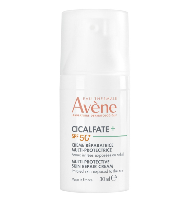 Avène Cicalfate+ Multi-Protective Skin Repair Cream obnovující a ochranný krém pro podrážděnou pokožku SPF 50+ 30 ml