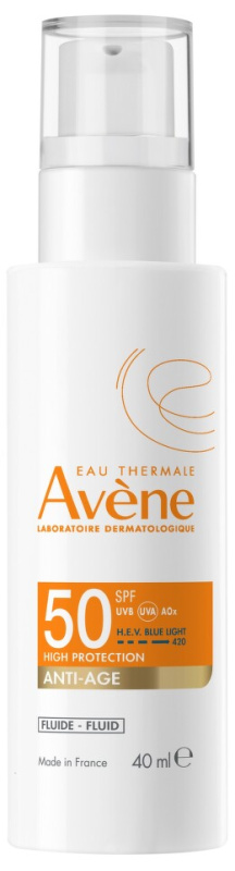 Avène Sun Anti-Age Fluid ochranný fluid proti vráskám SPF 50 40 ml