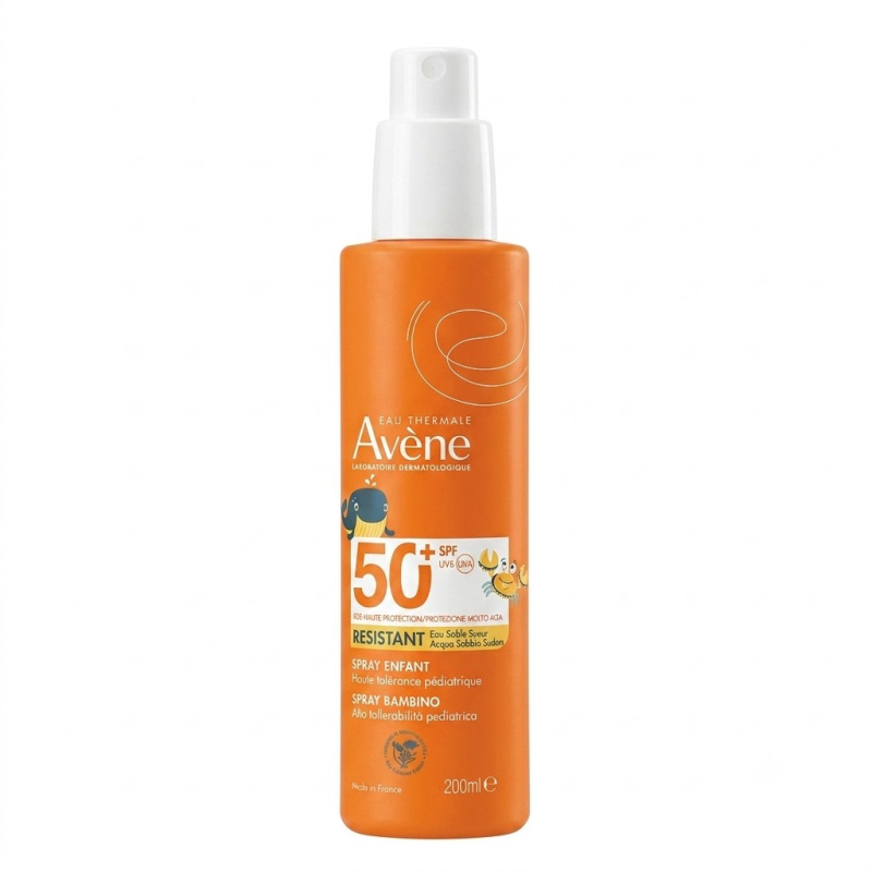 Avène Sun Spray for Children opalovací sprej pro děti SPF 50+ od 2 let 200 ml