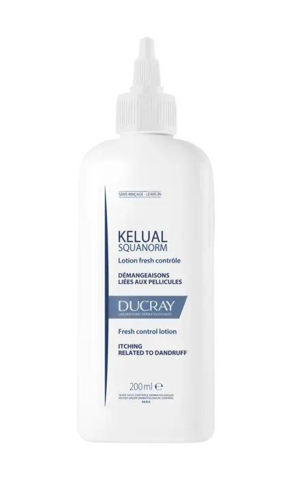 Ducray Kelual Squanorm Fresh Control Lotion roztok proti lupům 200 ml