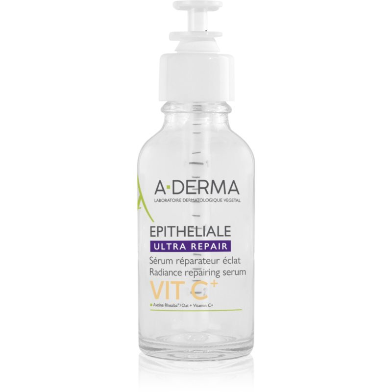 A-Derma Epitheliale Ultra Repair VIT C+ Radiance Repair Serum regenerační a rozjasňující sérum s vitaminem C 30 ml