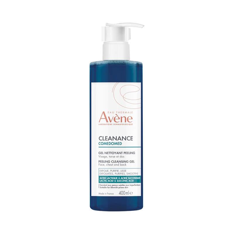 Avène Cleanance Comedomed Gel Peeling peelingový čisticí gel pro mastnou a problematickou pleť 400 ml